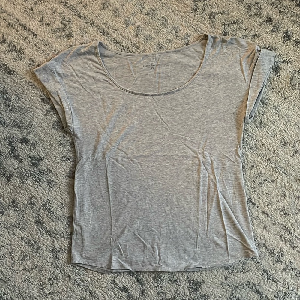 LL Bean gray tee